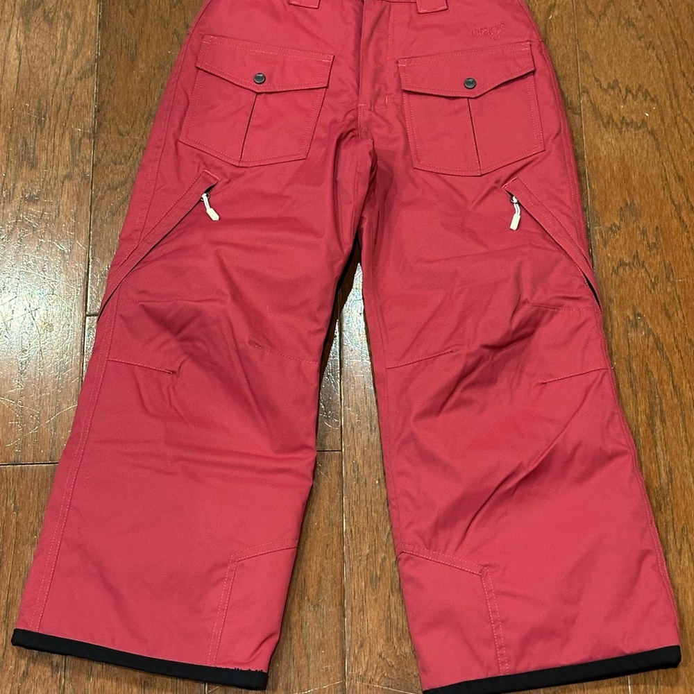 ORAGE fuschia pink heavy sno Pants snowboard ski sz 7 XS EUC girls kids